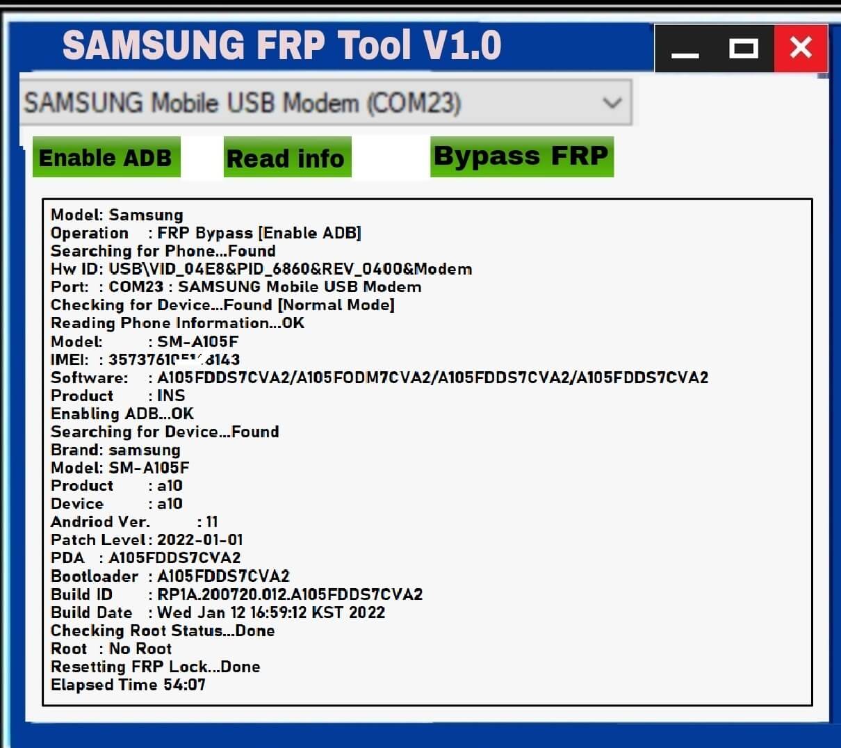 Samsung FRP Tool 