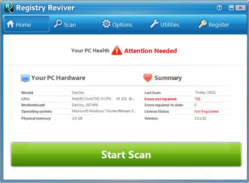 ReviverSoft Registry Reviver Cracked 